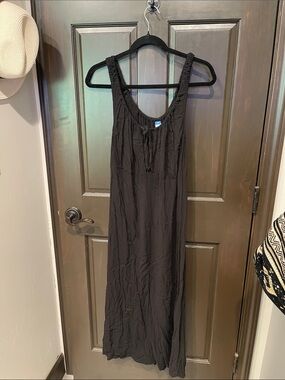 Old Navy Black Maxi Sundress